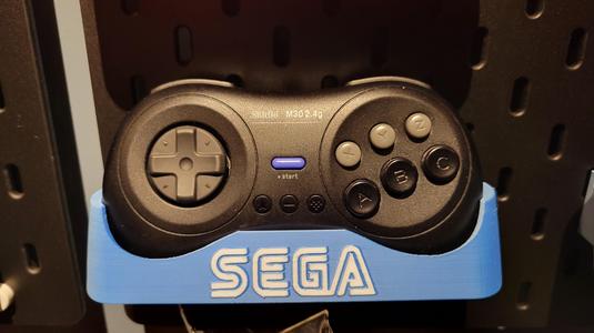 8bitdo M30 Sega Genesis Controller Skadis mount
