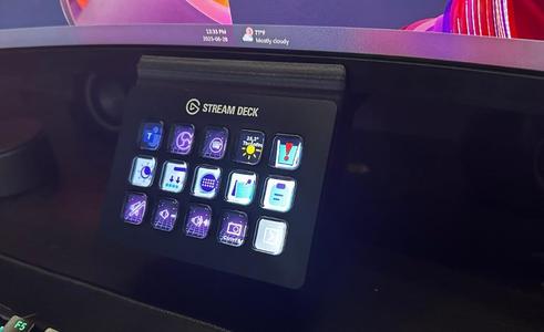 15key Stream Deck - MK1  - Adjustable for all Monitors