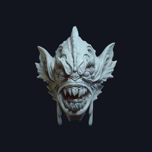 Abyssalor v1 Action Figure Head