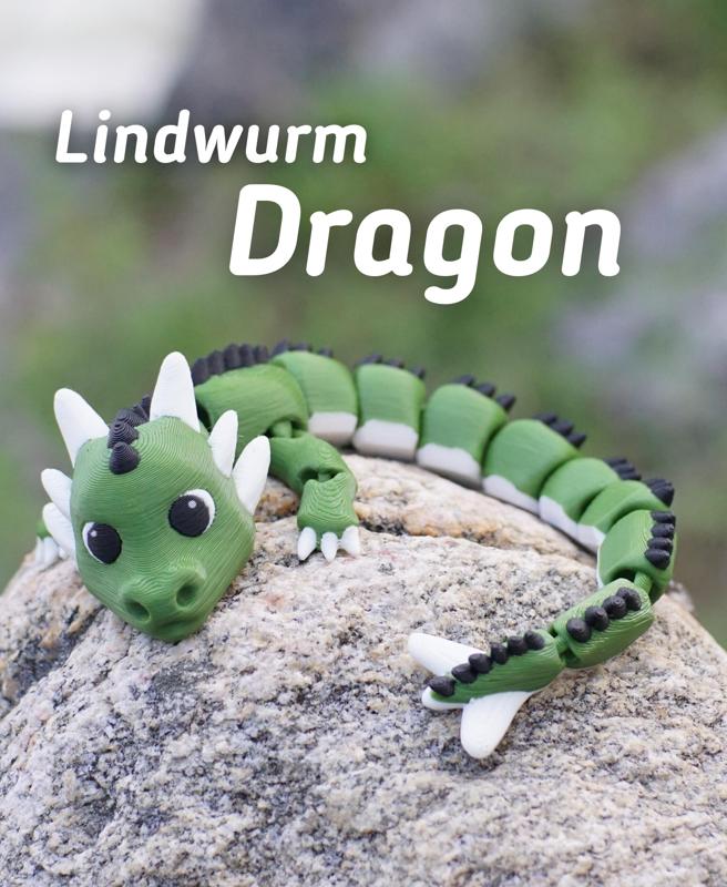 Lindwurm Dragon - Fidget Dragon - Ludo