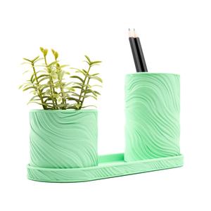 Organic Swirl Desk Organizer