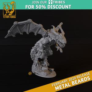 Steam Dragon - Metal Beards - Titan Forge Miniatures February 2020