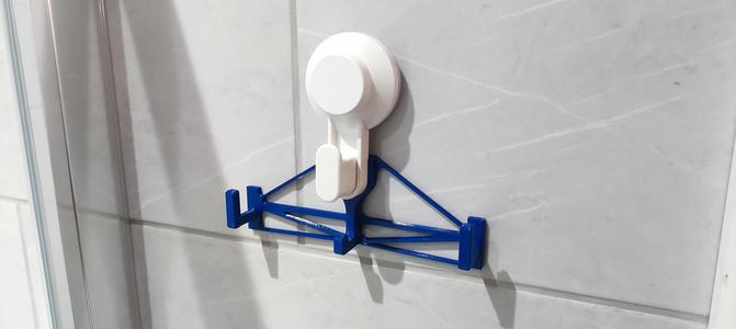 IKEA TISKEN Suction Cup Wide Hook for Wetsuit Gloves