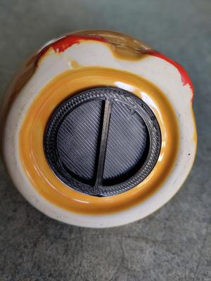 Flexible piggy bank lid / Flexibler Spardosendeckel