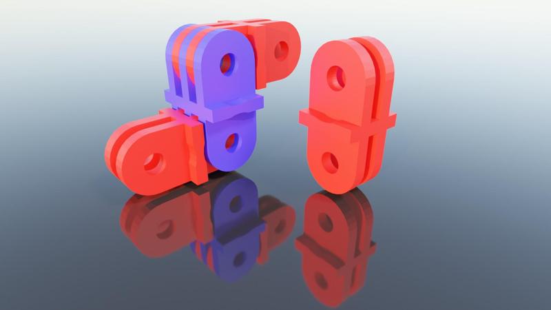 GoPro adapter / inverter