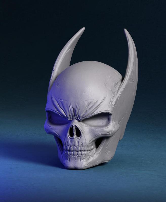 Wolverine skull