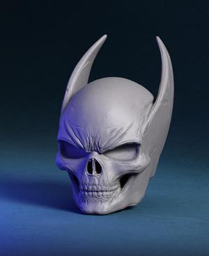 Wolverine skull