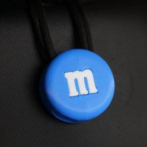 Zipper Pull - M&M