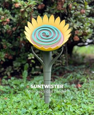 Suntwister, outdoor mosquito coil holder.