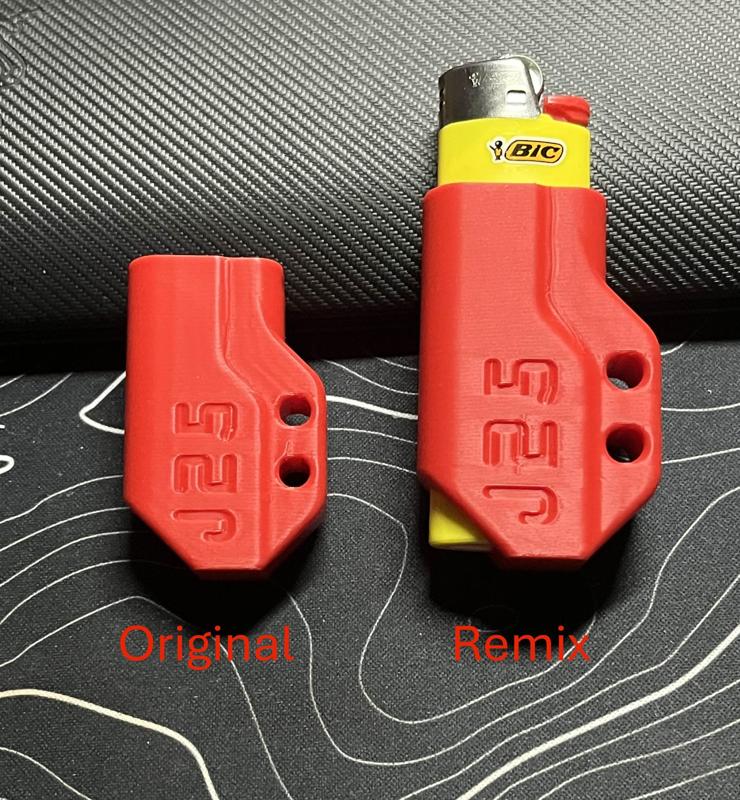 J25 Bic Lighter Sleeve (Full Size)