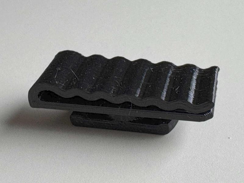 Flat ribbon cable holder for 30x30 mm Slot 8 profiles (Mini/MK3/MK4)
