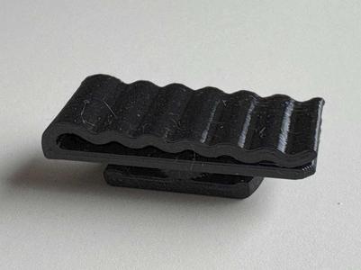 Flat ribbon cable holder for 30x30 mm Slot 8 profiles (Mini/MK3/MK4)