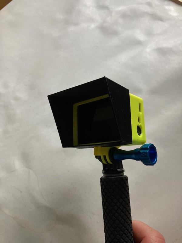 GoPro 3 Hero Sun Sheild for the screen