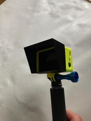 GoPro 3 Hero Sun Sheild for the screen