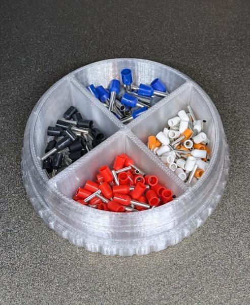 Connector Container With Lid