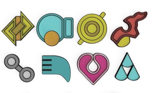 Hoenn Pokemon League Badges