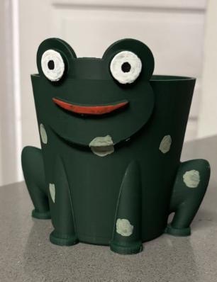 Frog Flower Pot