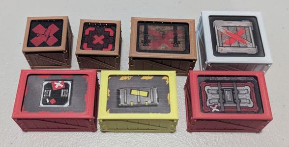 Zombicide Objective Crates