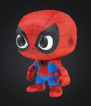 Funko-Style Spider-Man Figurine