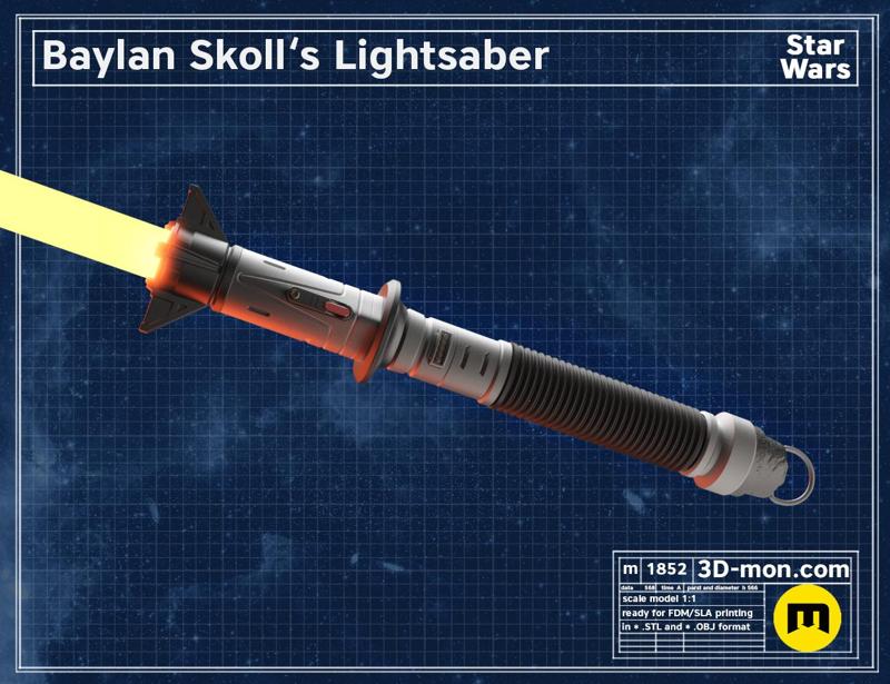 Baylan Skoll Lightsaber - Ahsoka