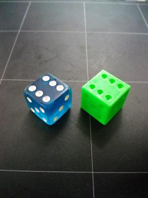 Standard 16mm Game Die