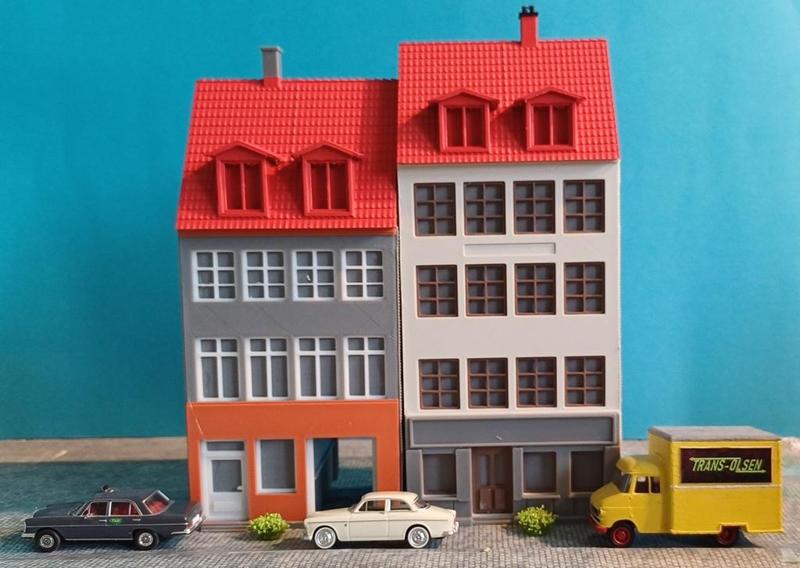 City Houses in H0 / HO