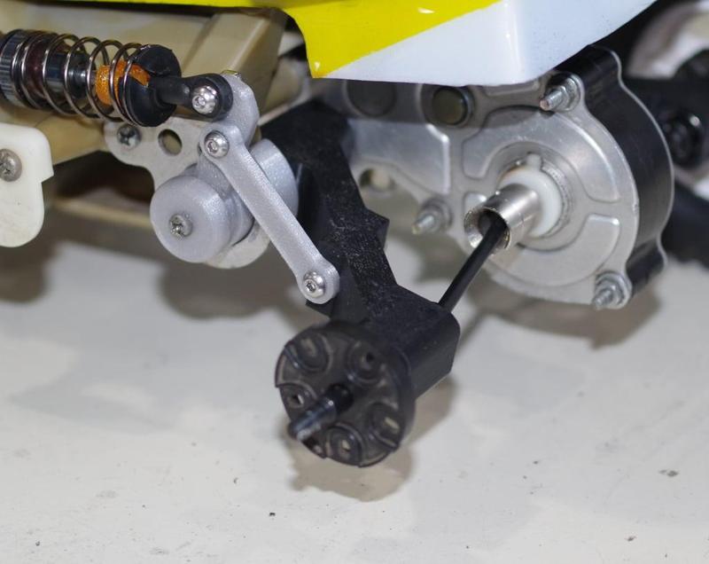 Tamiya Frog - Custom Rear Suspension.
