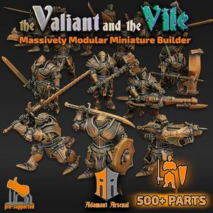 Ultimate Valiant Knight Builder - 500+ Parts!