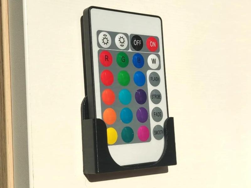 RGB LED Remote Control Holder