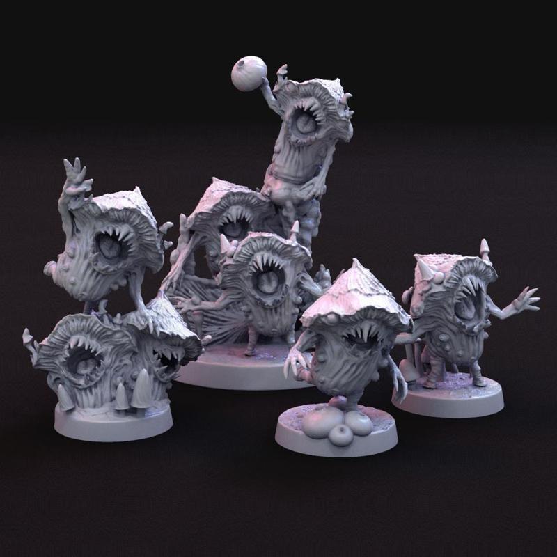 Myconid Spud Gang (4 variations)