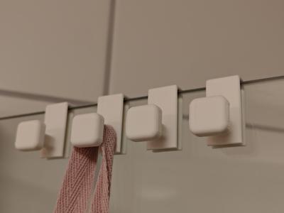Shower Door Towel Hook