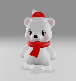 Cute Christmas Polar bears