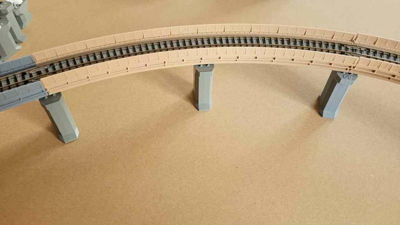 DIY-viaduct for KATO’s Unitrack, n-scale