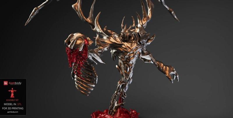 Shadow Fiend 3D Model | Static Figurine