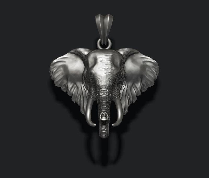 Elephant head pendant new