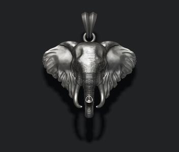 Elephant head pendant new