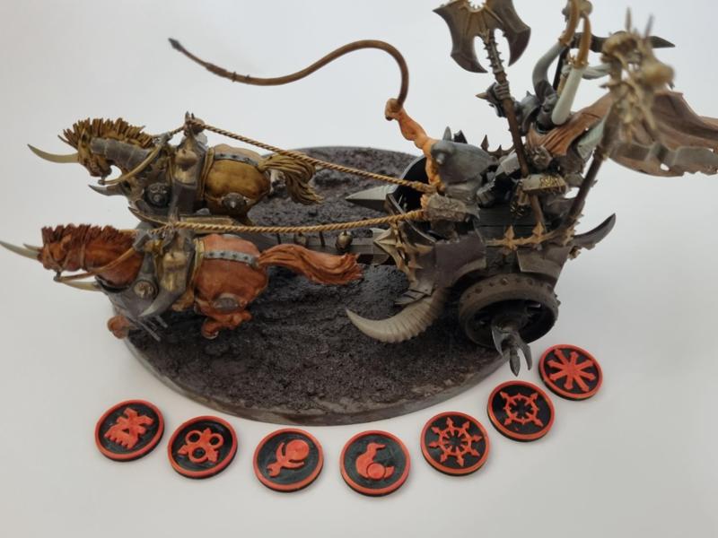 Chaos god tokens