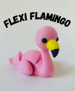 Flexi Flamingo - Articulated Fidget Flamingo