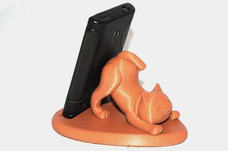 Cat cell phone holder remix