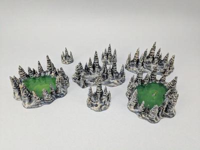 28mm Stalagmites 