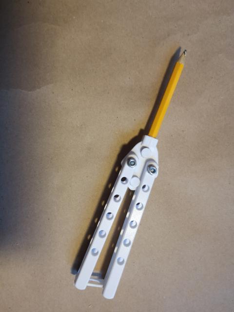 Butterfly-pen