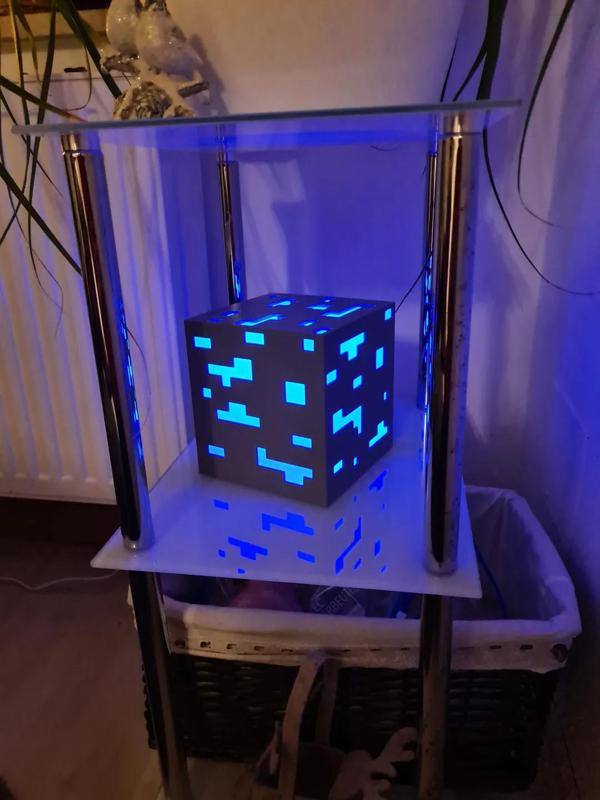 Minecraft ore lamp