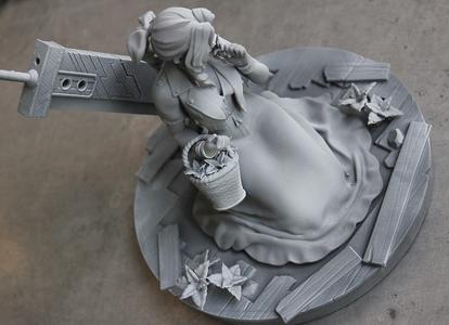 Aerith Version 1  - Final Fantasy 7 Remake