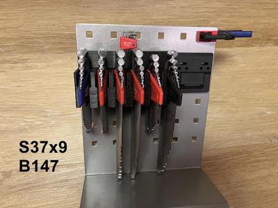 S37x9 - B147 - PB Swiss - Inbus Schlüssel Halter   
