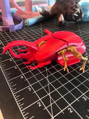Rhinocerous Beetle HyperX Pulsefire Saga - Shells and Buttons Variation   