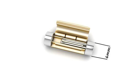 Round Bracelet 6mm  Lock Box for Chain and Necklace