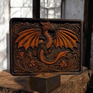 Orange Dragon Box