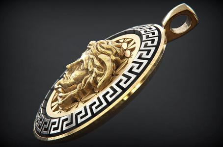 Medusa pendant M