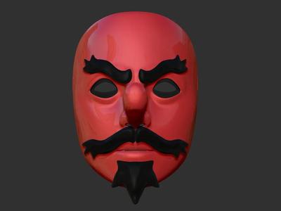 Tengu Mask   