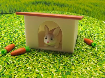 Toy Rabbit Hutch